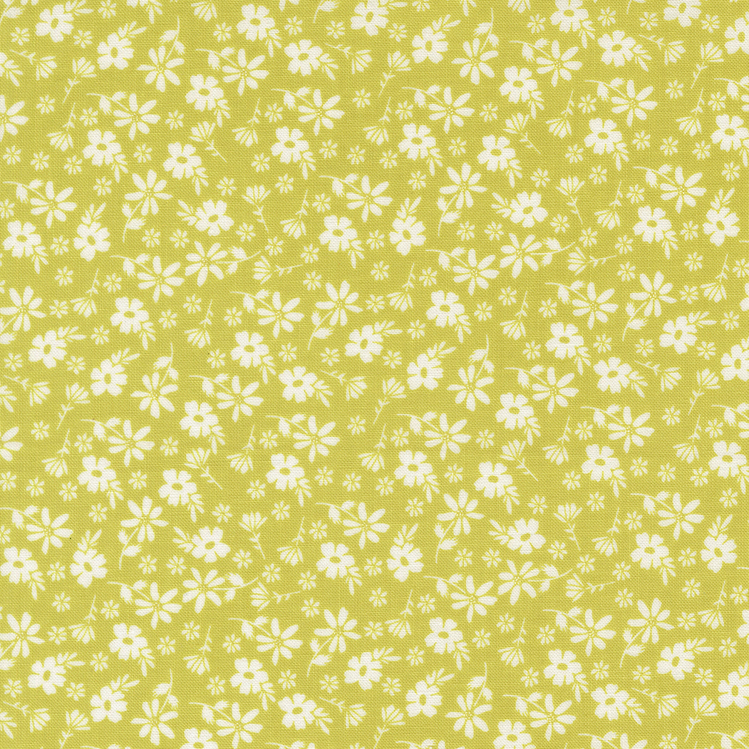 Delightfully Yours Blossoms Chartreuse by Sherri and Chelsi