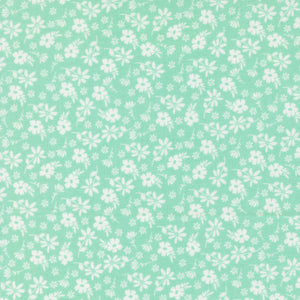 Delightfully Yours Blossoms Aqua by Sherri and Chelsi