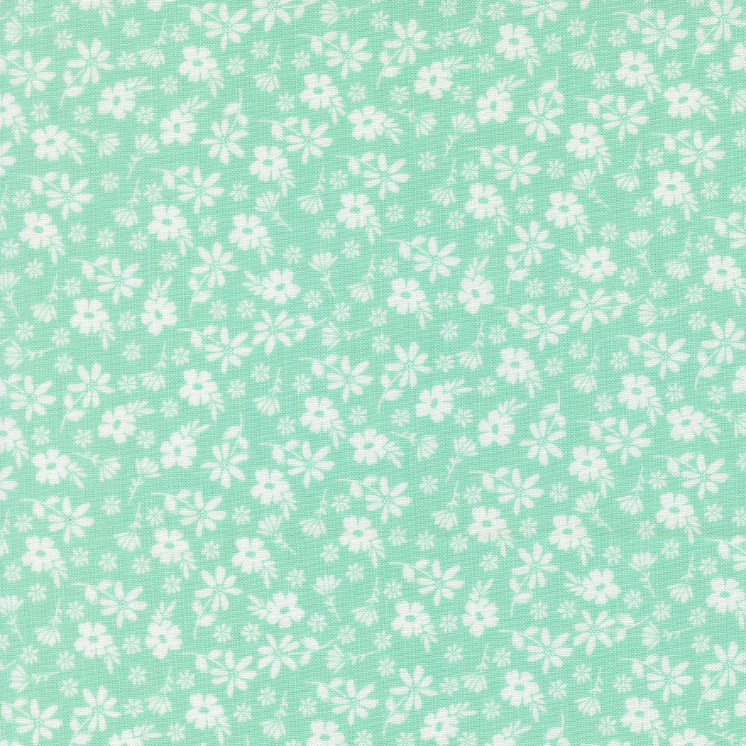 Delightfully Yours Blossoms Aqua by Sherri and Chelsi