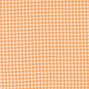 Delightfully Yours Houndstooth Plaid Apricot by Sherri and Chelsi