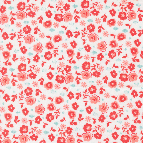 COMING SOON - Delightfully Yours Florals Cloud Geranium by Sherri and Chelsi