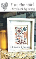 October Quaker by From the Heart Needleart