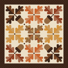 Load image into Gallery viewer, RESERVATION - Acorn and Amber Oak Grove Boxed Quilt Kit by Sandy Gervias