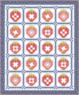 Fruit Salad Strawberry Sampler Boxed Quilt Kit by Corey Yoder