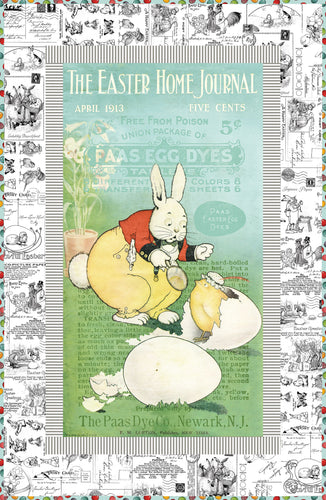 RESERVATION - Egg Hunt The Easter Home Journal Panel Quilt Kit by J. Wecker Frisch