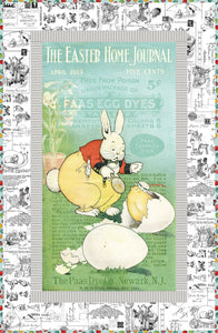 RESERVATION - Egg Hunt The Easter Home Journal Panel Quilt Kit by J. Wecker Frisch
