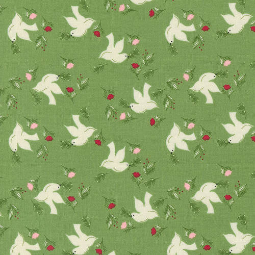 Once Upon a Christmas -Wintersong Novelty Birds Mistletoe by Sweetfire Road