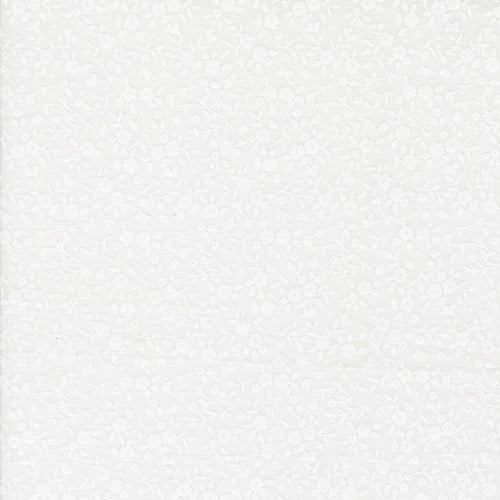 COMING SOON - Sun-Drenched Tiny Floral Toss Cloud White by Swetfire Road Designs
