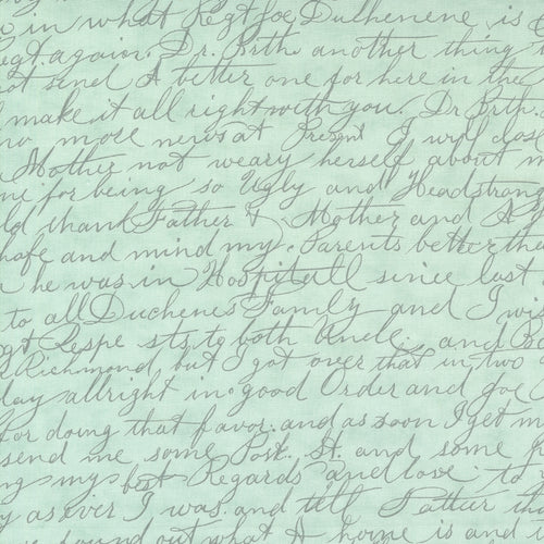Etchings Collections For a Cause - Script Aqua by Howard Marcus and 3 Sisters