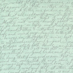 Etchings Collections For a Cause - Script Aqua by Howard Marcus and 3 Sisters