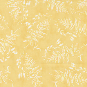 Honeybloom - Fern Frond Florals Honey by 3 Sisters