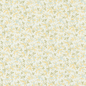 Honeybloom - Flourishing Flowers Ditsy Milk by 3 Sisters