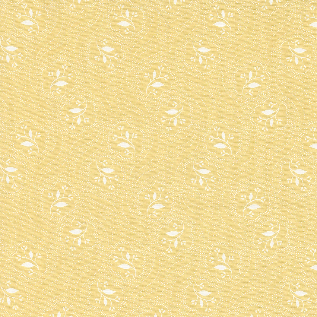 Honeybloom - Prancing Posies Blender Dots Honey by 3 Sisters