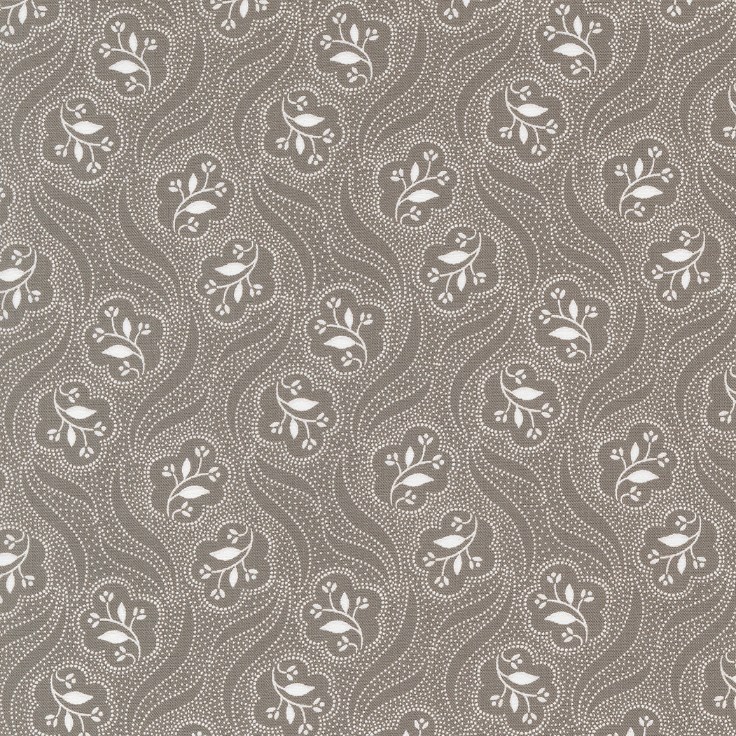 Honeybloom - Prancing Posies Blender Dots Charcoal by 3 Sisters