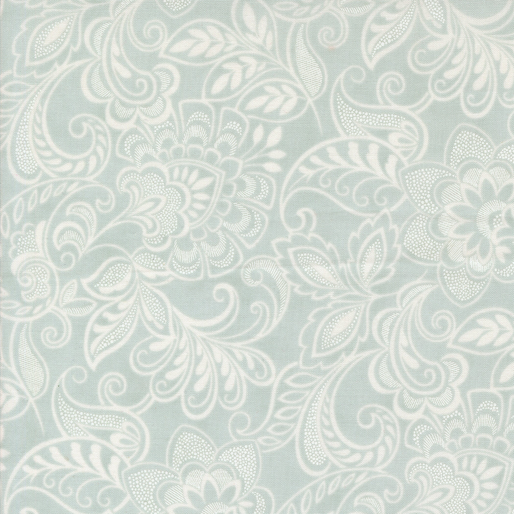 Muse Flourishing Damask Sky by 3 Sisters