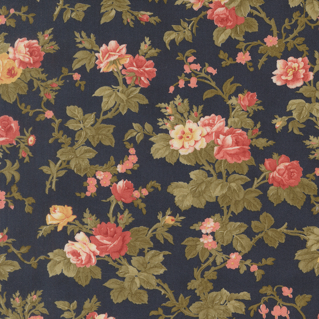 Ambiance Rose Garden Midnight by 3 Sisters – Happy Little Stitch Shop