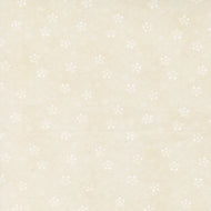 Candlelight Christmas Festive Snowflake Flurries Cream White by 3 Sisters