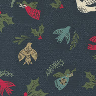 Good News Great Joy - Hark Birds Midnight by Fancy That Design House