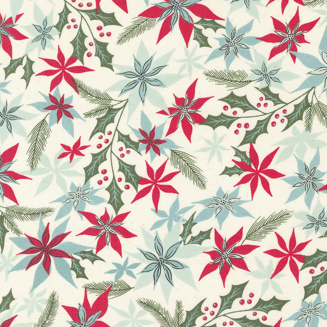 Good News Great Joy - Joyful Petals Snow by Fancy That Design House