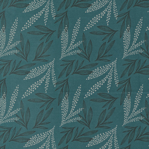 Woodland and Wildflowers - Leaf Lore Blenders Dark Lake by Fancy That Design House