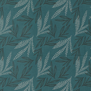 Woodland and Wildflowers - Leaf Lore Blenders Dark Lake by Fancy That Design House