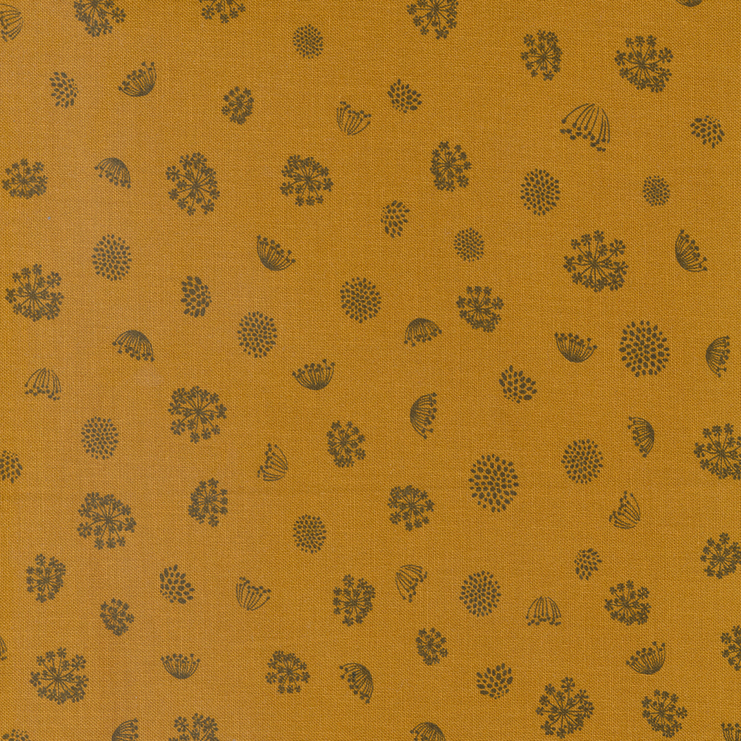 Woodland and Wildflowers - Royal Rounders Caramel by Fancy That Design House