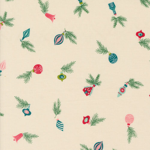 Cozy Wonderland - Vintage Baubles Novelty Ornaments Natural by Fancy That Design House