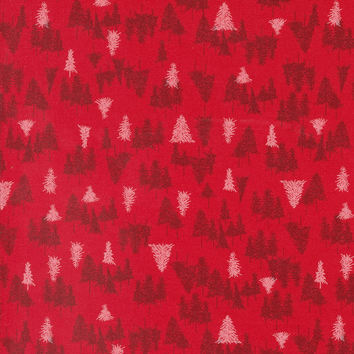 Cozy Wonderland - Tree Farm Landscapes and Nature Trees Berry by Fancy That Design House