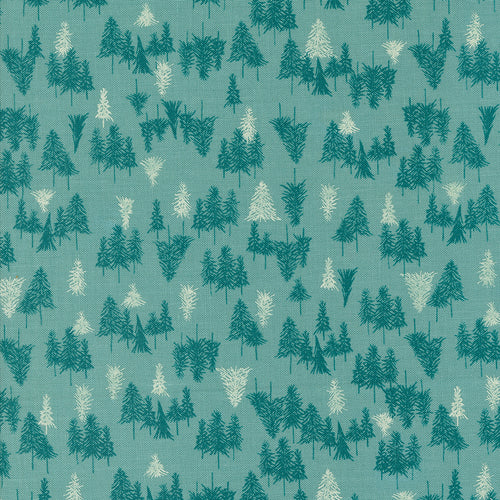 Cozy Wonderland - Tree Farm Landscapes and Nature Trees Frost by Fancy That Design House