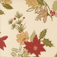 Old World Yuletide Festive Florals Eggshells by Fancy That Design House