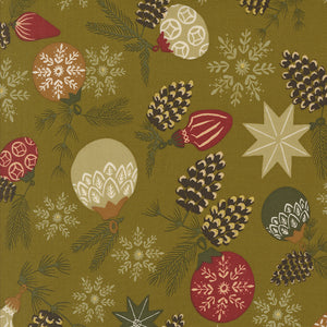 Old World Yuletide Branch and Baubles Ornaments Pickle by Fancy That Design House