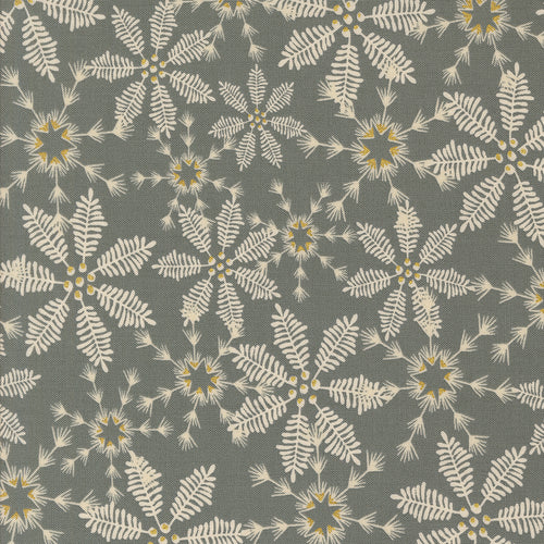 Old World Yuletide Snowflakes Fog by Fancy That Design House