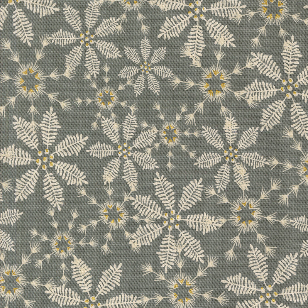 Old World Yuletide Snowflakes Fog by Fancy That Design House