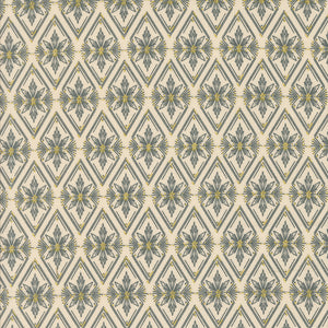 Old World Yuletide Diamonds Eggshell by Fancy That Design House