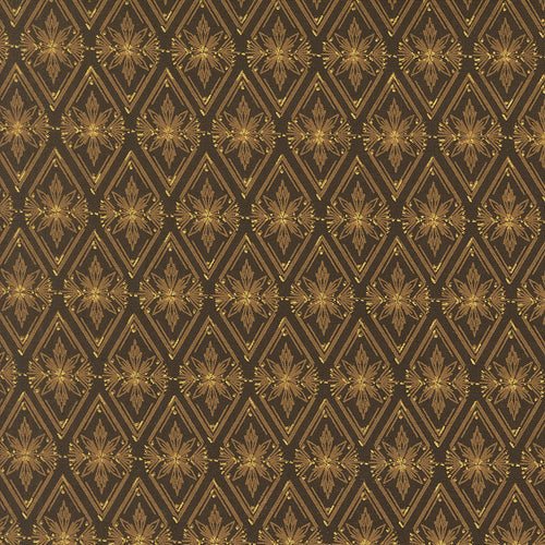 Old World Yuletide Diamonds Espresso by Fancy That Design House