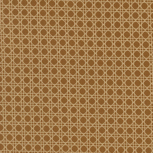 Old World Yuletide Trellis Check Sienna by Fancy That Design House