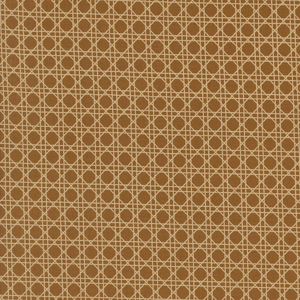 Old World Yuletide Trellis Check Sienna by Fancy That Design House