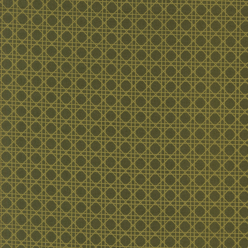 Old World Yuletide Trellis Check Pine by Fancy That Design House