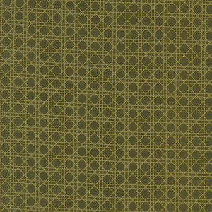 Old World Yuletide Trellis Check Pine by Fancy That Design House