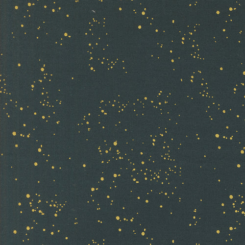 Old World Yuletide Snow Speckles Midnight by Fancy That Design House