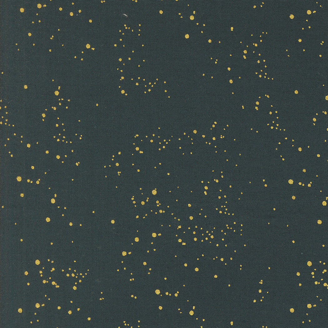 Old World Yuletide Snow Speckles Midnight by Fancy That Design House