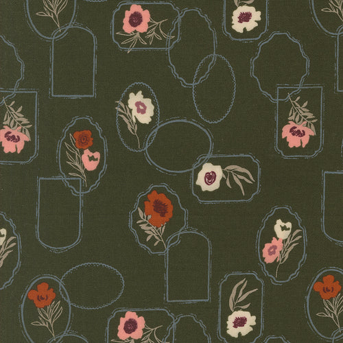 COMING SOON - Foraged, Found, and Hand Me Down Cameo Florals Pine by Fancy That Design House