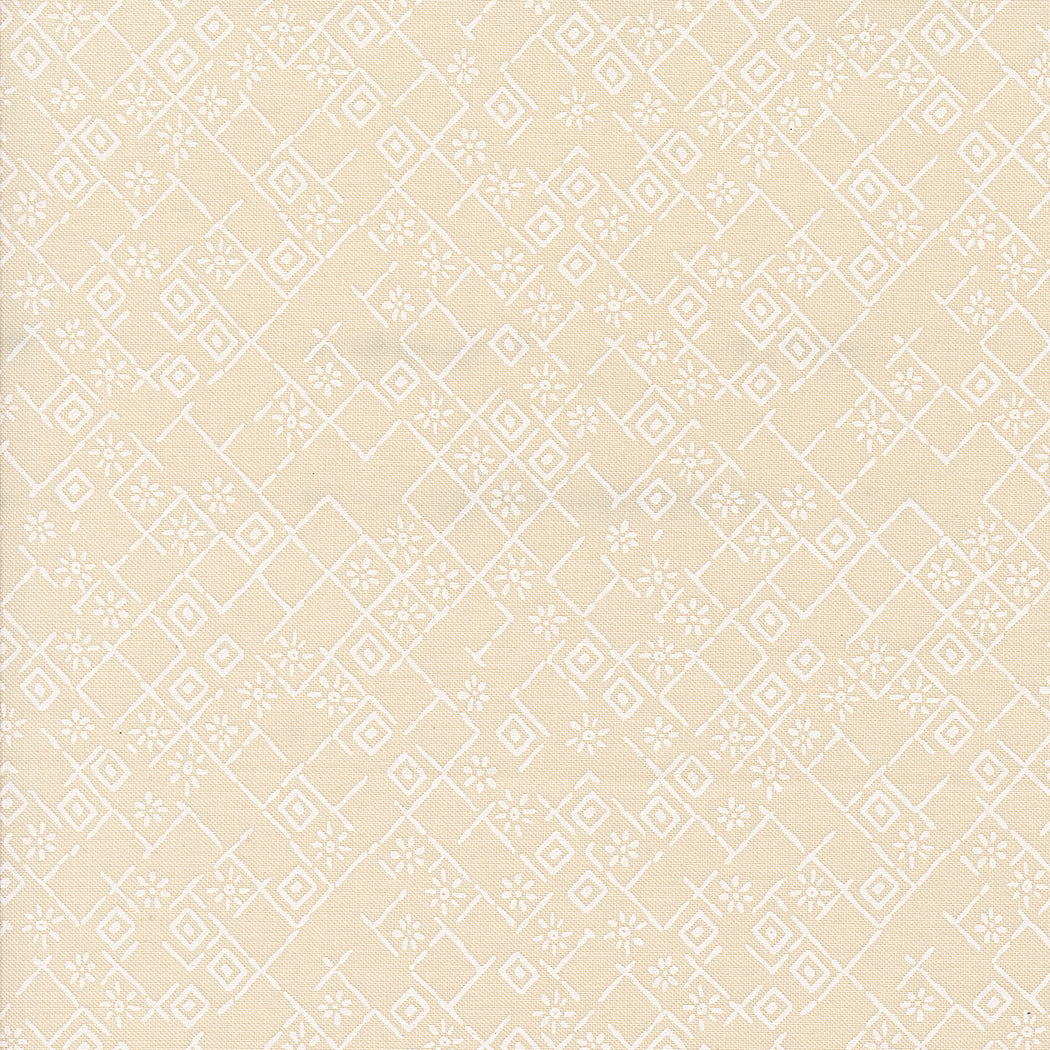 Foraged, Found, and Hand Me Down Fractured Weave Eggshell White by Fancy That Design House