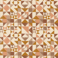Wellspring Quilt Blocked Geometrics Eggshell by Fancy That Design House