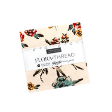 Load image into Gallery viewer, RESERVATION - Flora and Thread Charm Pack (5" Stacker) by Fancy That Design House