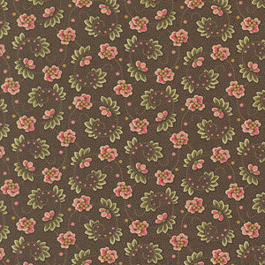 Collections for a Cause - Unity Waltz Florals Chocolate by Howard Marcus