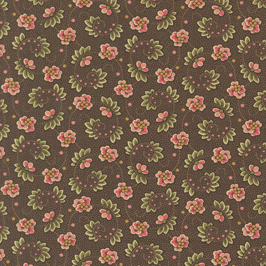 Collections for a Cause - Unity Waltz Florals Chocolate by Howard Marcus