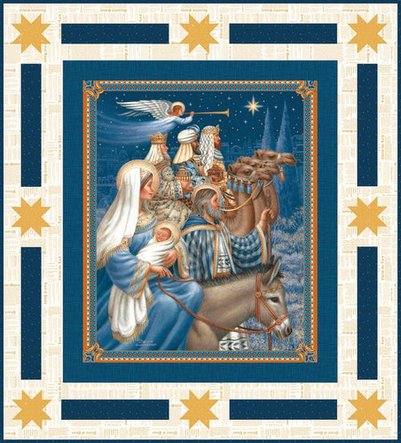 RESERVATION - Picture a Christmas II Nativity Panel Quilt Kit by The RBD Designers