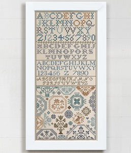 An Irish Quaker Sampler by Modern Folk Embroidery