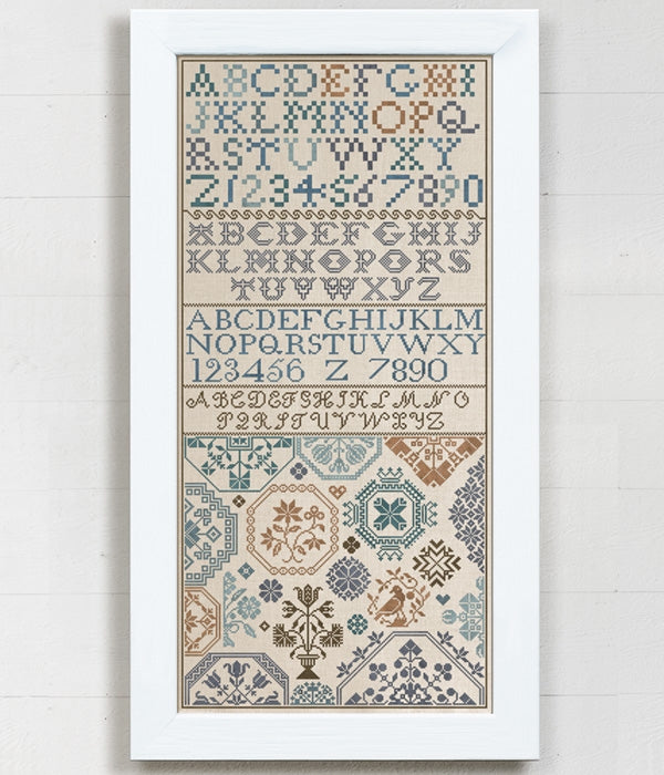 An Irish Quaker Sampler by Modern Folk Embroidery